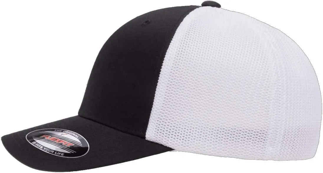 2015-20 Ford F150 Pickup Truck Outline Design Flexfit Trucker Mesh Fitted Cap