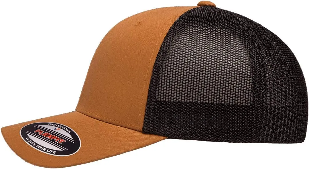 2015-20 Ford F150 Pickup Truck Outline Design Flexfit Trucker Mesh Fitted Cap