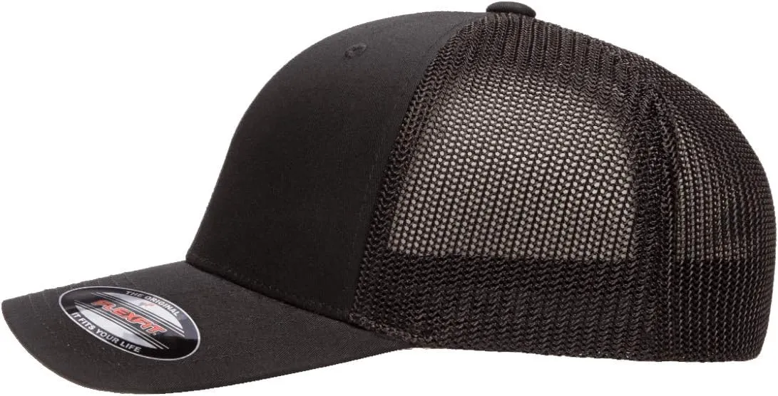 2015-20 Ford F150 Pickup Truck Outline Design Flexfit Trucker Mesh Fitted Cap