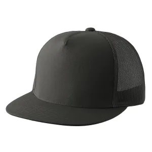 2040USA Yupoong Classic Two Tone Trucker Snapback Hat - 6006 by Flexfit (One Size, Charcoal)