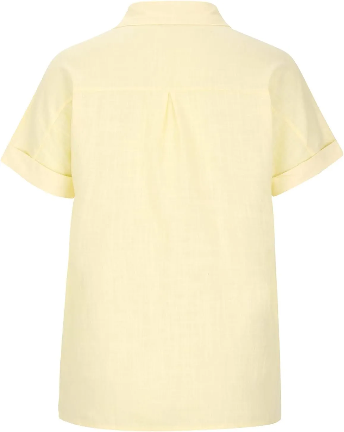 Binmer Womens Linen Button Down Shirt 2024 Fashion Plus Size Blouse Summer Casual Loose Dressy Short Sleeve Tops S-5XL