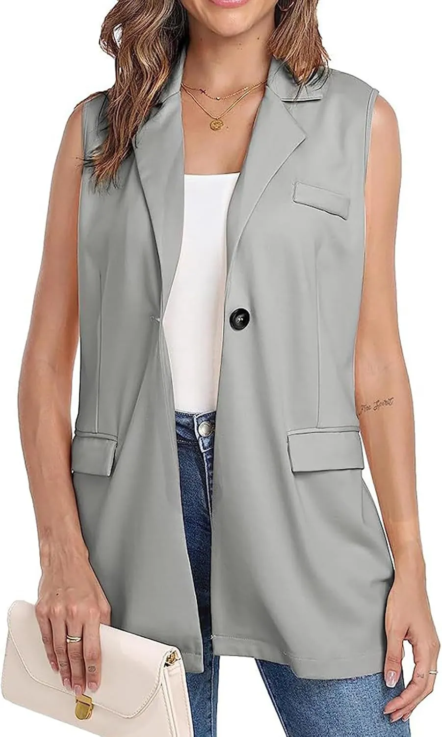 Blazers for Women Business Casual Tweed Women's Jacket Cropped Prtite Fancy Cardigan Baggy Herringbone Jackets