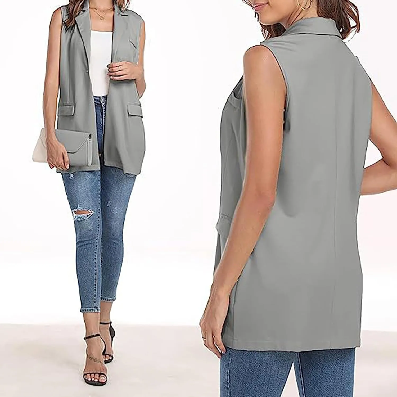 Blazers for Women Business Casual Tweed Women's Jacket Cropped Prtite Fancy Cardigan Baggy Herringbone Jackets