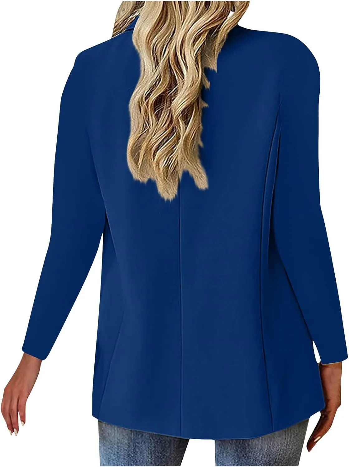 Blazers for Women Trendy Business Casual Jackets Long Sleeve Open Front Cardigan Work Suit Fall Fashion 2024 Blazer