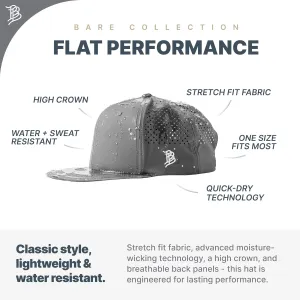 Branded Bills Vintage Old Glory PVC Performance, Lightweight, Comfortable Baseball Cap