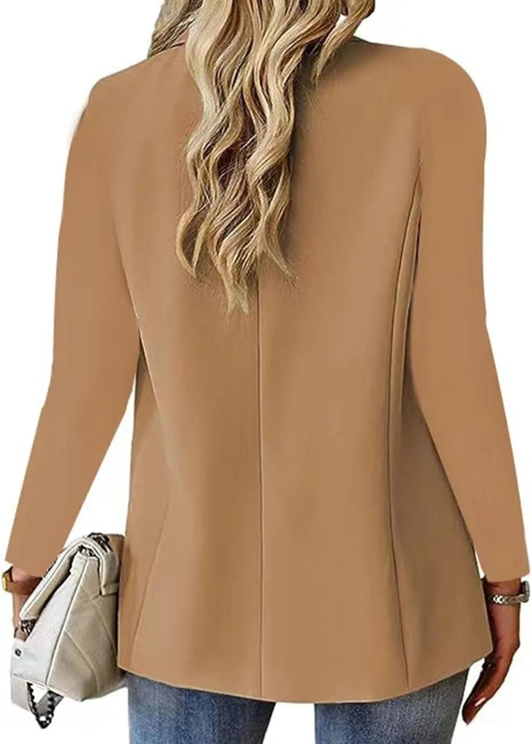 Business Suits for Women 2024 Causal Women's Blazer Short Causal Lightweight Blazers Fitted Herringbone Jackets