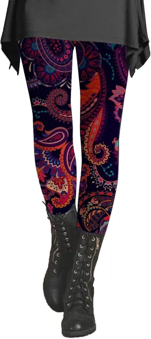 Butter Soft Leggings for Women Leggings with Prints for Women Athletic Works Pants for Women