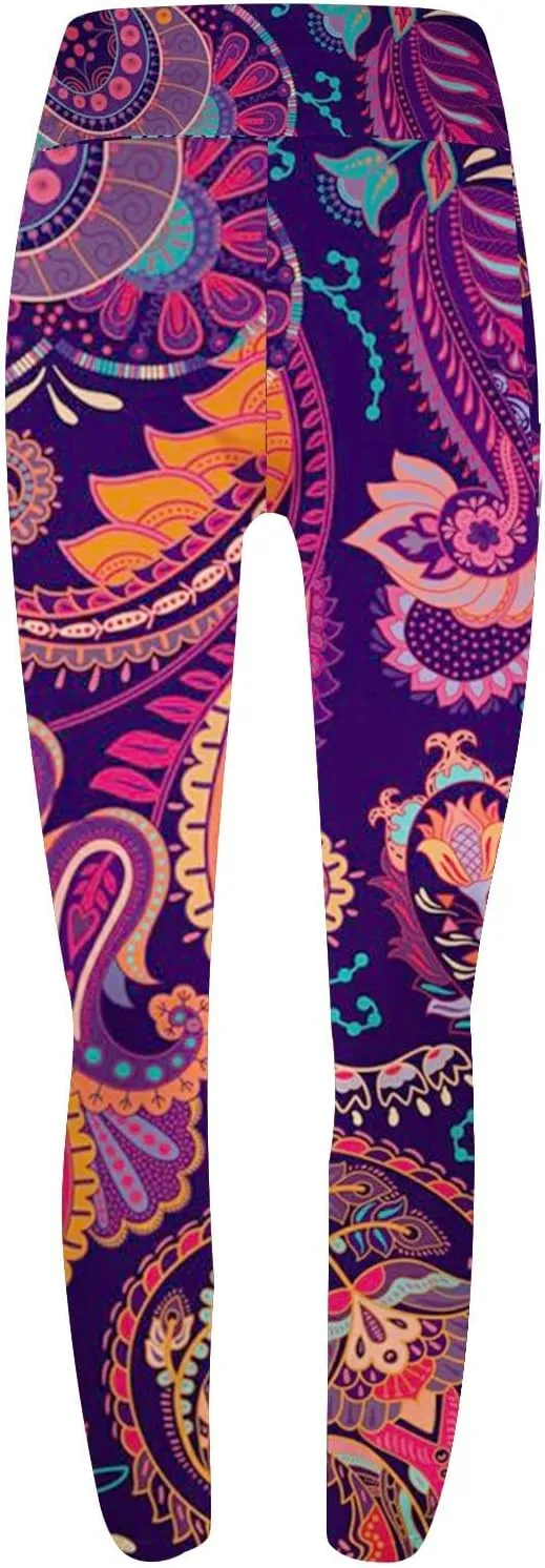 Butter Soft Leggings for Women Leggings with Prints for Women Athletic Works Pants for Women