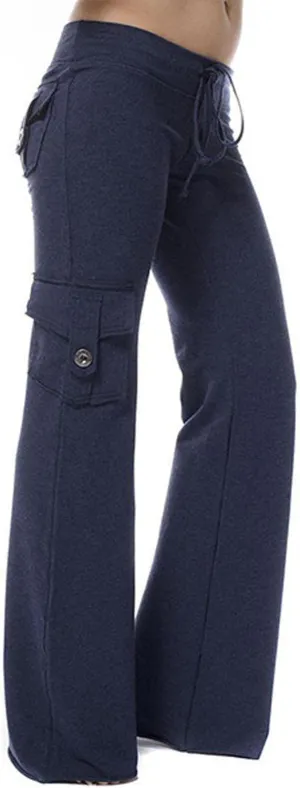 Cargo Leggings with Pockets for Women Plus Size High Waisted Tummy Control Leggings Scrunch Butt Lifting Yoga Pants