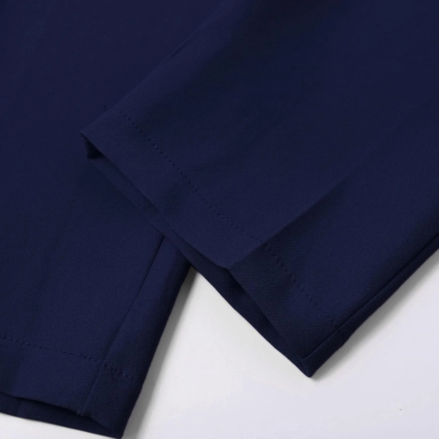 Casual Belted Dress Pants for Women Slim Fit Office Work Pencil Pants High Waisted Straight Leg Pull-On Trousers with Pockets
