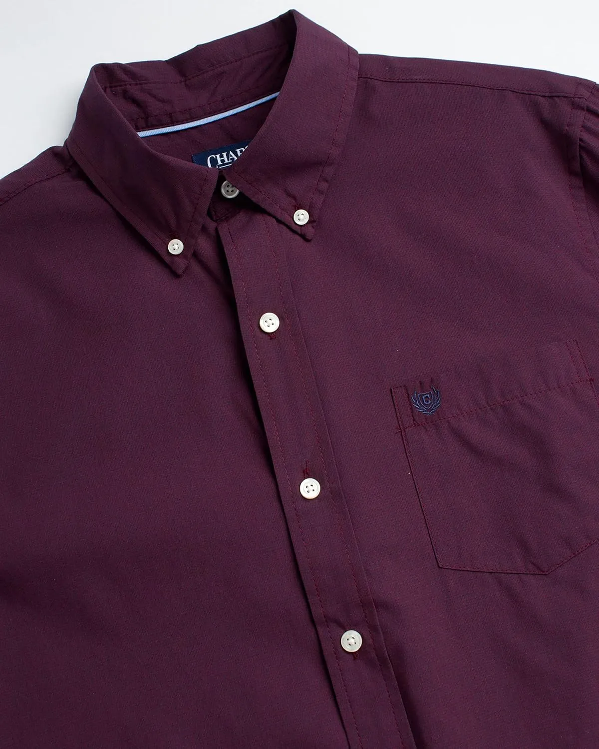 Chaps Men's Long Sleeve Button-Down Shirt - Classic Woven Wrinkle-Resistant Formal Collared Shirt for Men (Sizes: S-XXL)