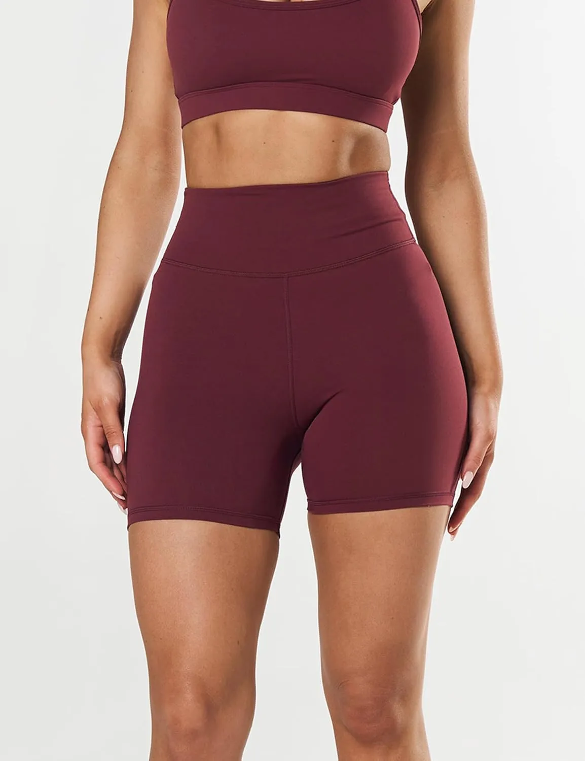CHARMKING High Waisted Biker Shorts for Women - 5"/8" Tummy Control, Ultra-Comfort for Workouts, Yoga & Daily Wear