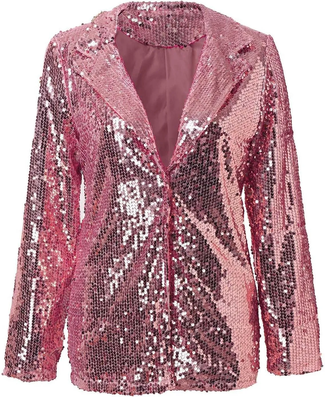 Collarless Blazer Jackets for Women Office Women's Blazers Buttonn Dressy Fall Top Loose Fit Herringbone Blazer
