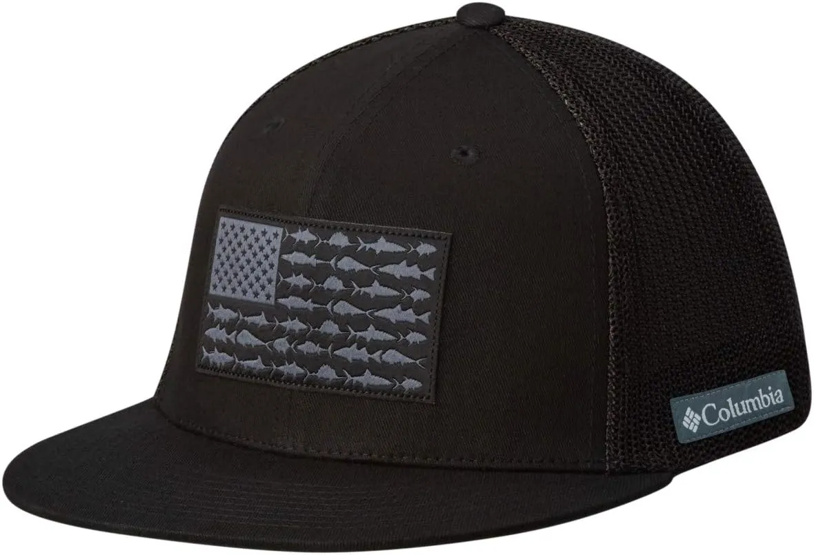 Columbia PFG Mesh Flat Brim Ball Cap