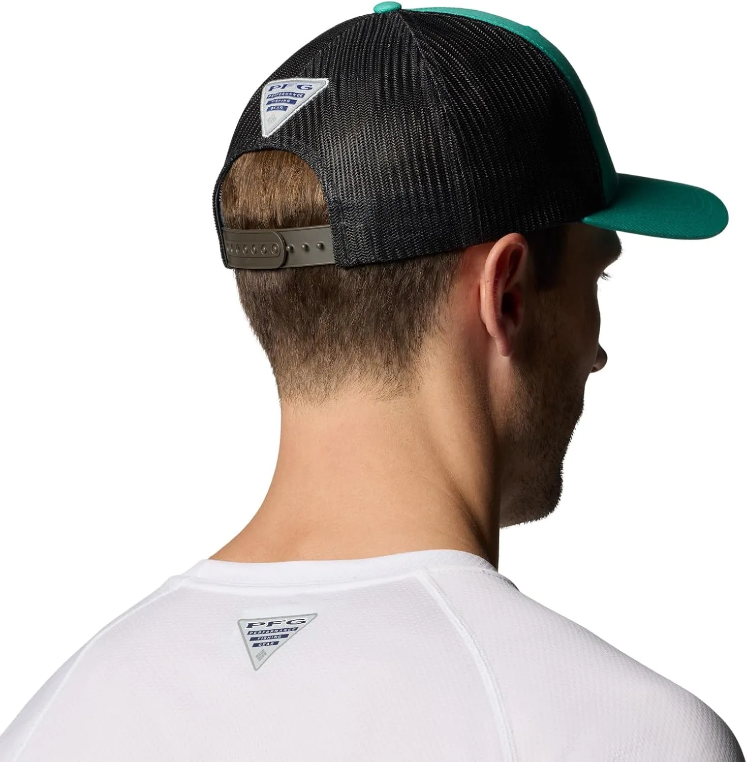 Columbia Unisex Adult PFG Logo Mesh Snap Back