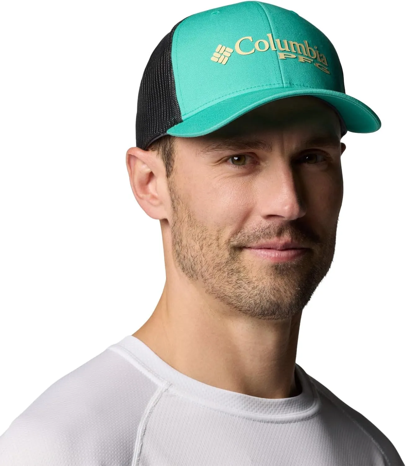 Columbia Unisex Adult PFG Logo Mesh Snap Back