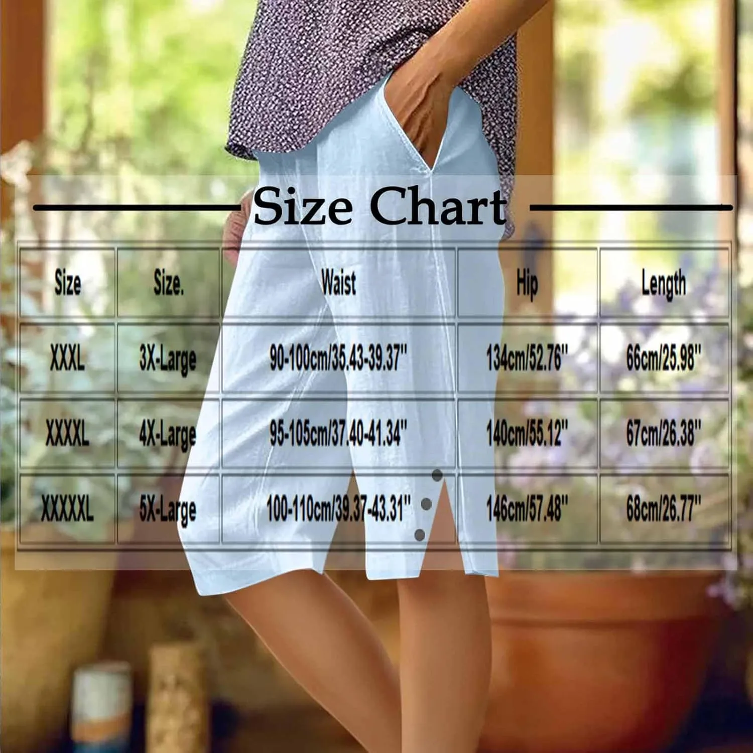 Cotton Linen Shorts Women 2025 Summer Casual Loose Fit Shorts High Waisted Wide Leg Side Slit Half Pants with Pockets