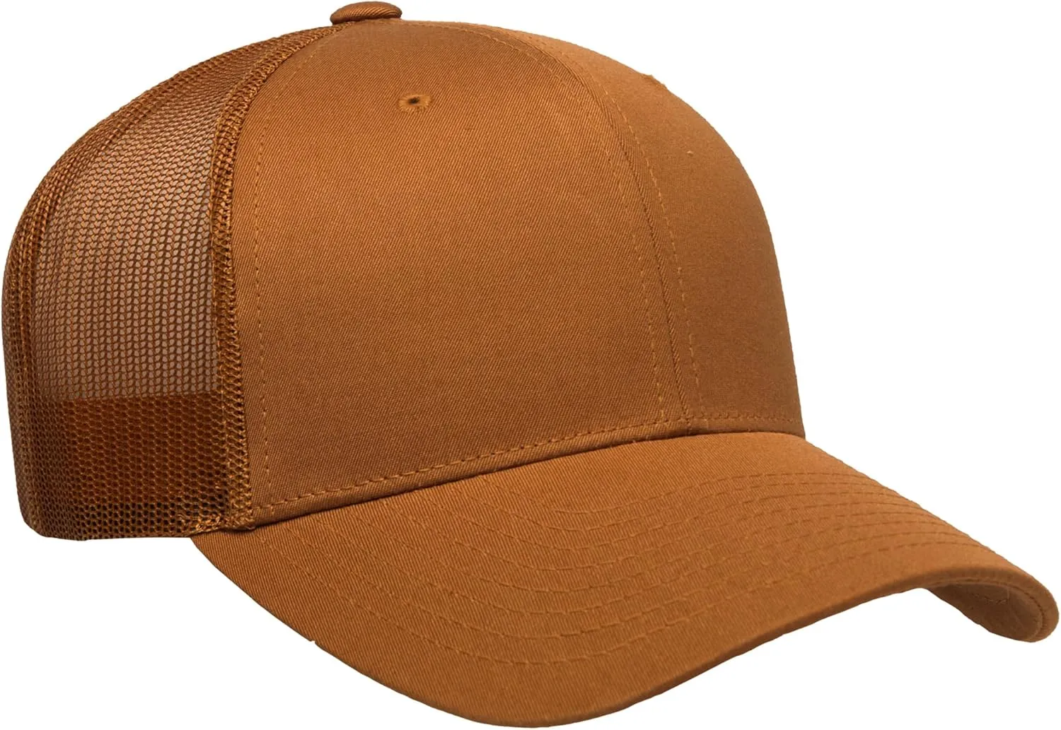 Embroidered Palm Tree Silhouette Trucker Snapback Cap Mesh Back Men and Women