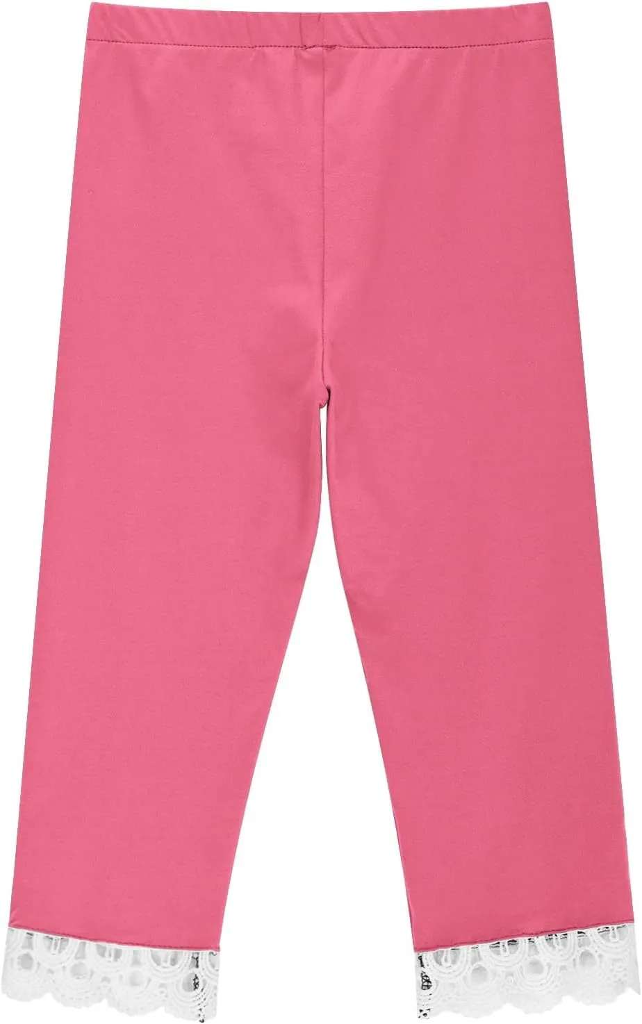 Girls Athletic Capri Leggings, Kids Yoga Pants with Pockets, Teen Girls Stretch Dance Running Workout Pants