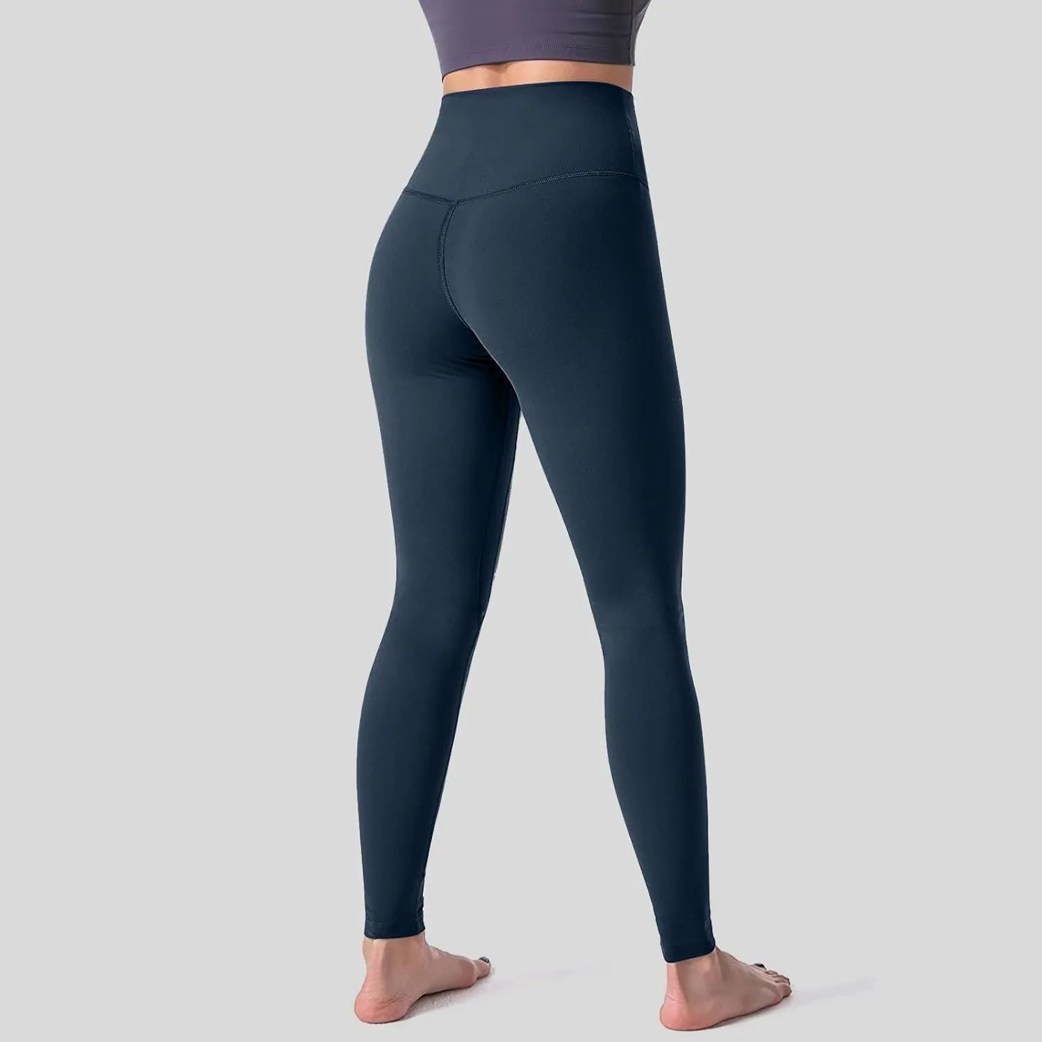 High Waist Elastic Leggings for Women Free Ankle Tummy Control Yoga Pants Plus Size Fashion Elastic Compression Leggings