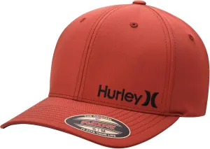 Hurley Men's Baseball Cap - Flexfit Curve Bill Fitted Trucker Hat for Men (S-XL)