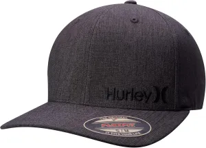Hurley Men's Baseball Cap - Flexfit Curve Bill Fitted Trucker Hat for Men (S-XL)