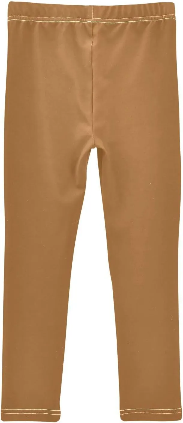 J JOYSAY Mustard Yellow Girls Leggings Toddler Pants Girls