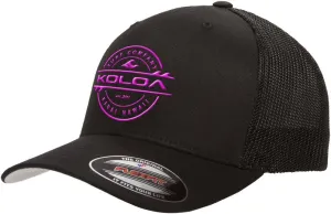 Koloa Surf Co. Premium Embroidered Thruster Logo Flexfit 6511 Truckers Caps