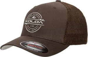 Koloa Surf Co. Premium Embroidered Thruster Logo Flexfit 6511 Truckers Caps