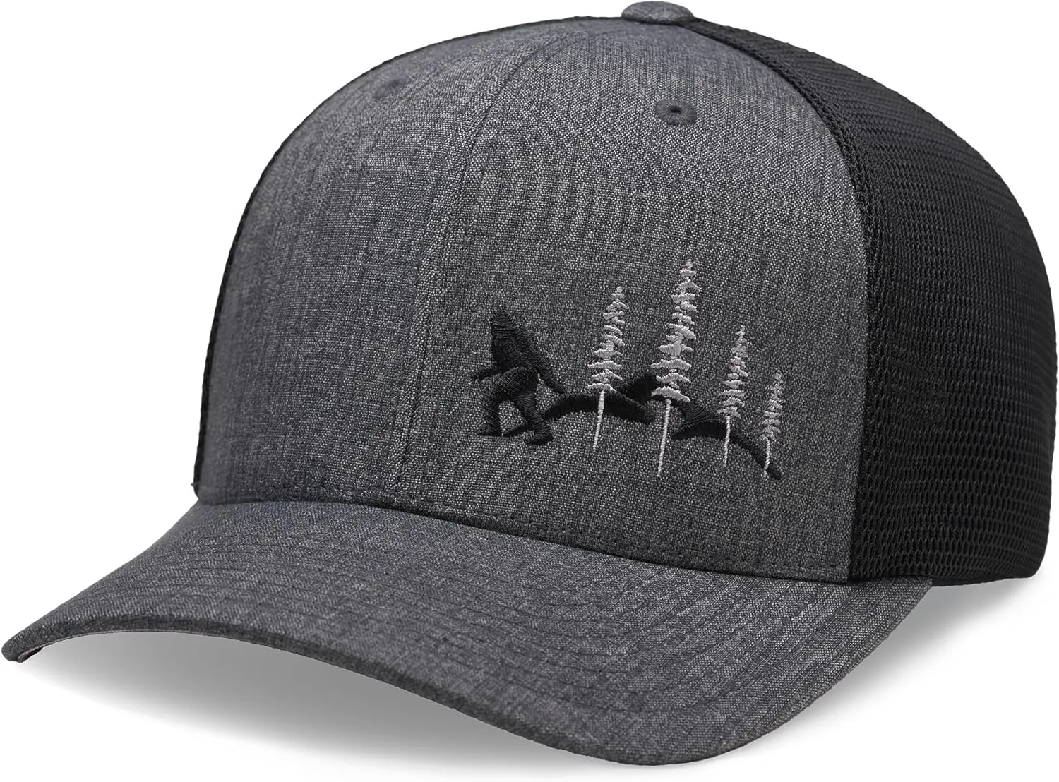 LARIX Wild Bigfoot Hats for Men & Women, No Sweat Hat Liner Bundle, Bigfoot Gifts, Sasquatch Gifts, Expedition Hat