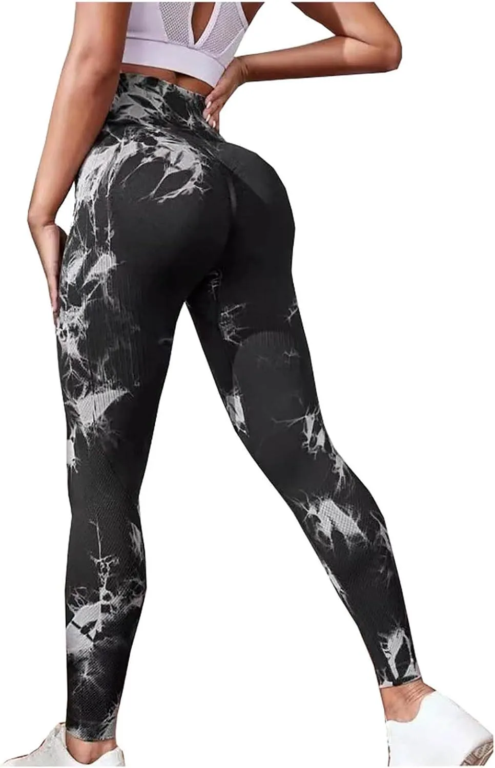 Lastesso Compression Leggings for Women Tummy Control Butt Lifting Buttery Soft High Waist Athletic Workout Yoga Pants