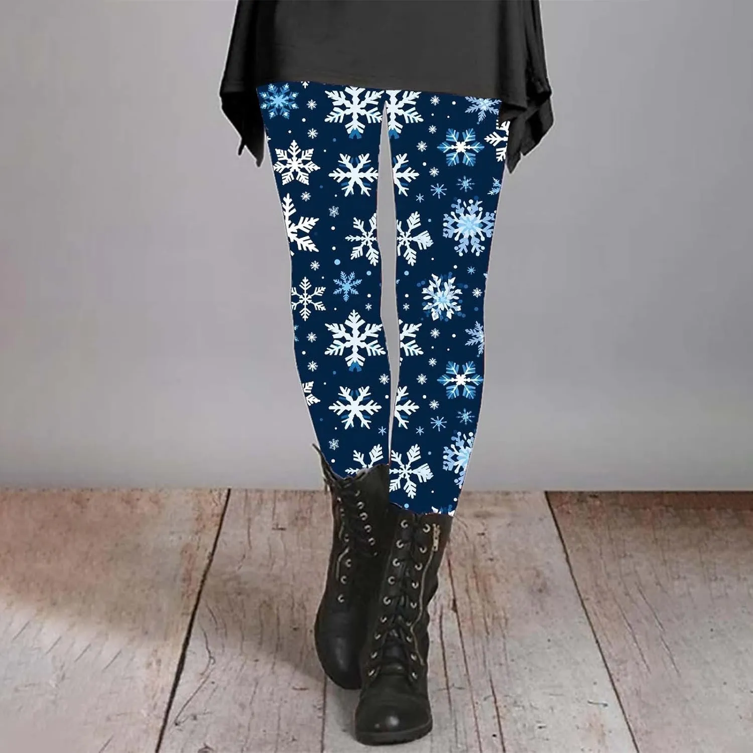 Leggings for Women Christmas Costumes Women Fleece Tights Plus Size Yoga Pants for Women Royal Blue Leggings