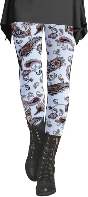 Leggings for Women Tummy Control Work Out Pants with Pockets for Women Women Plaid Leggings