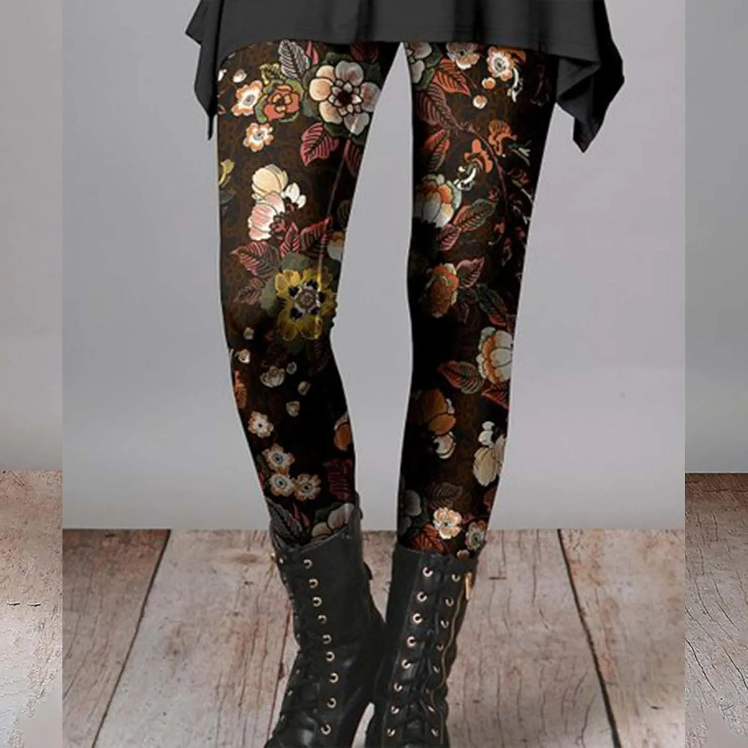 Leopard Print Sheer Capri Leggings for Women Leggins with Pockets Womens Leggings with Words