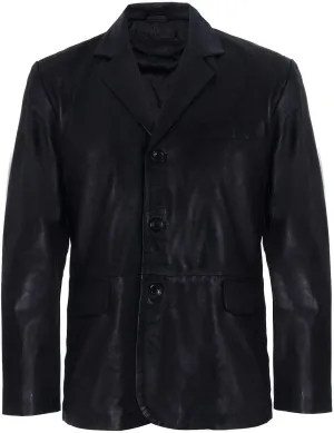 Men's Genuine Leather Blazer Soft Real Italian Tailore Vintage Jacket Coat