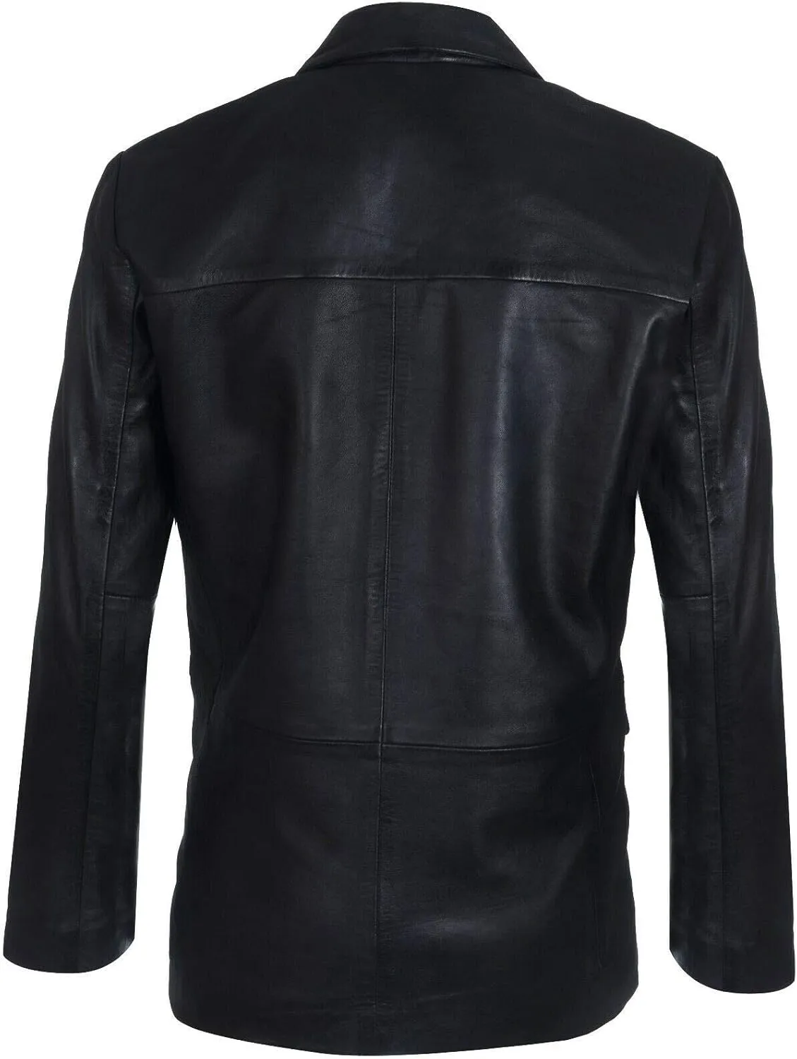 Men's Genuine Leather Blazer Soft Real Italian Tailore Vintage Jacket Coat