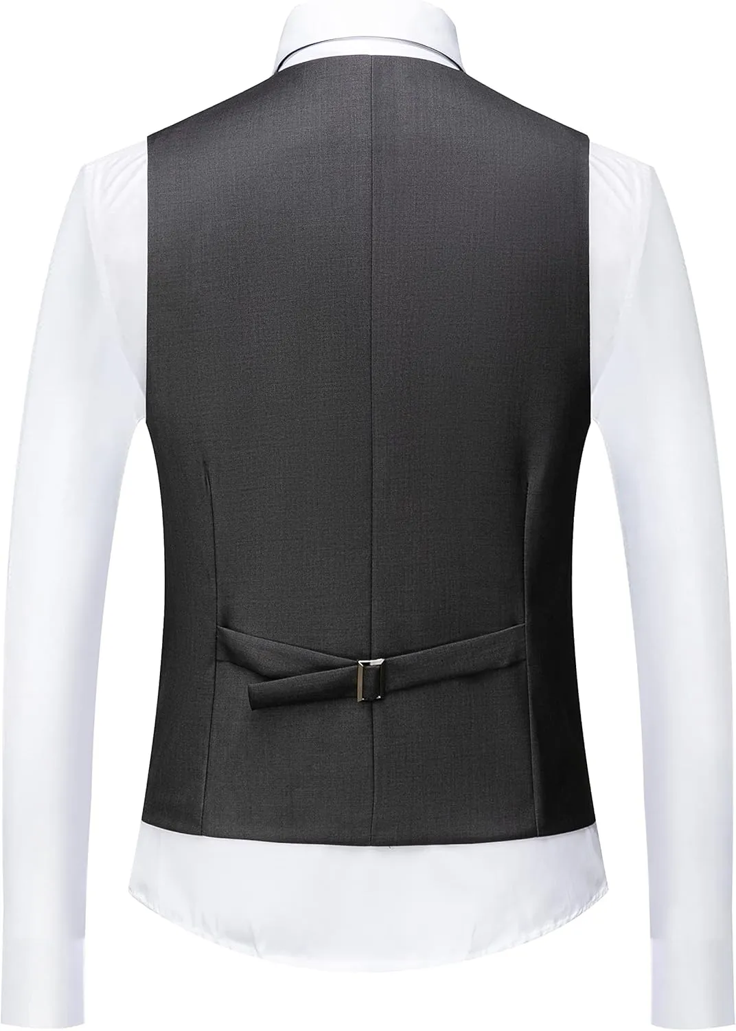MOGU Men 3 Piece Suit Slim Fit Wedding Tuxedos Formal Prom Suits