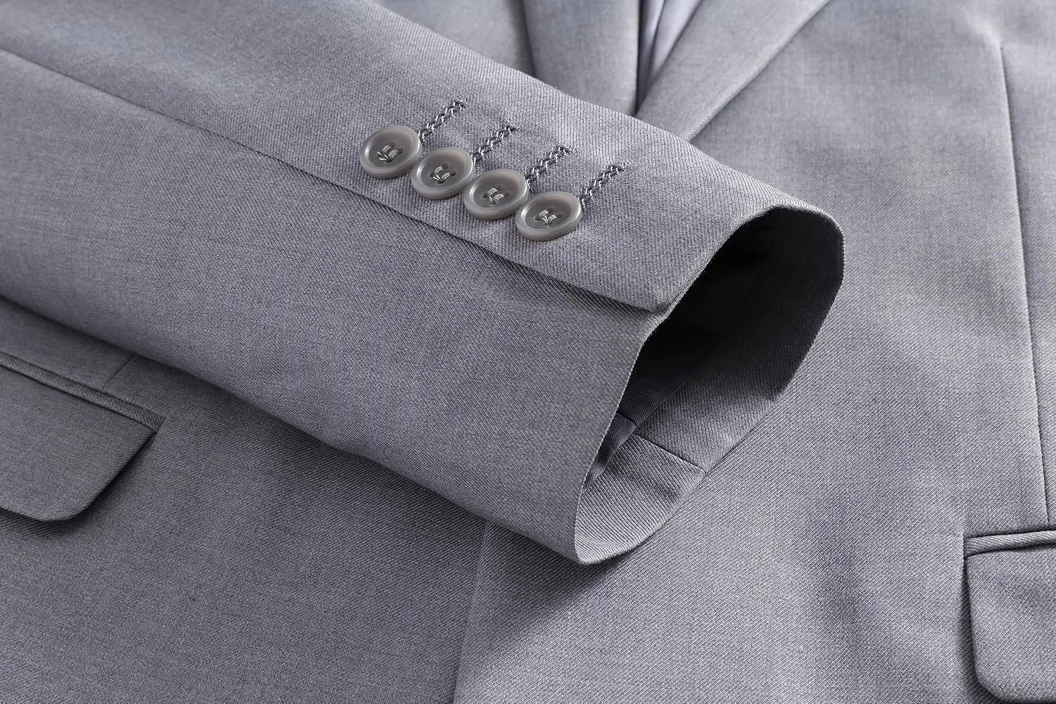 MOGU Men 3 Piece Suit Slim Fit Wedding Tuxedos Formal Prom Suits