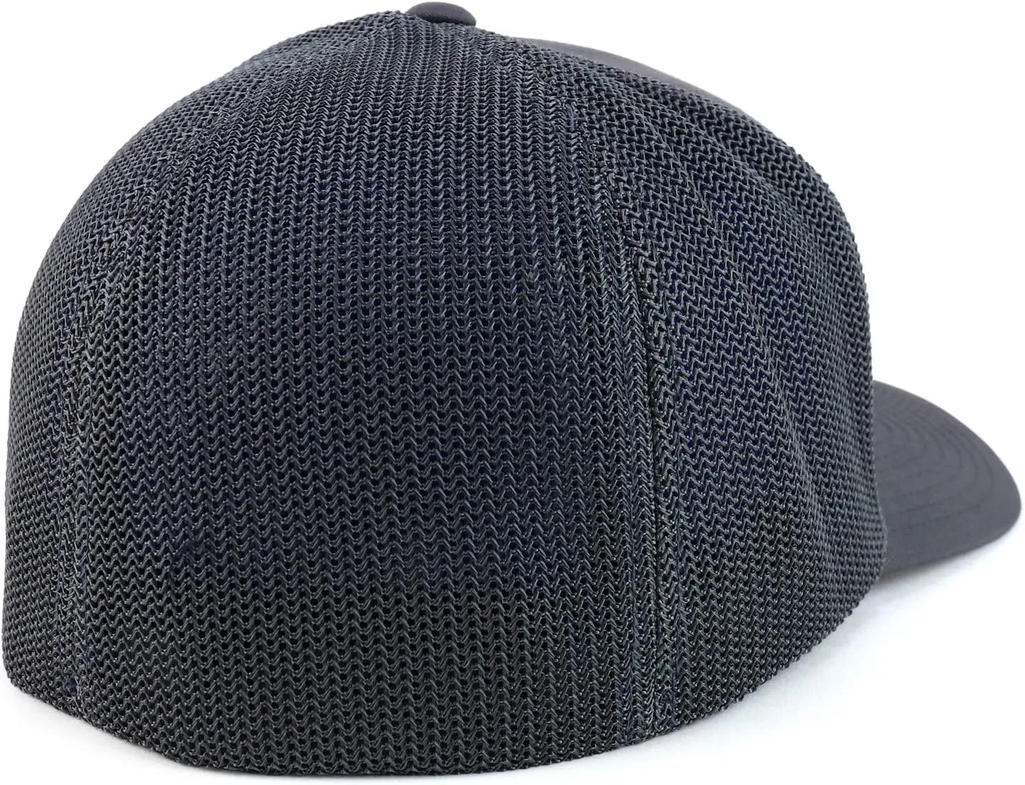 Oversize Structured Flex Fitted Mesh Back Flexfit Baseball Cap