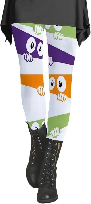 Patterned Leggings for Women with Pockets Wide Leg Yoga Pants for Women Womens Leggings High Waisted