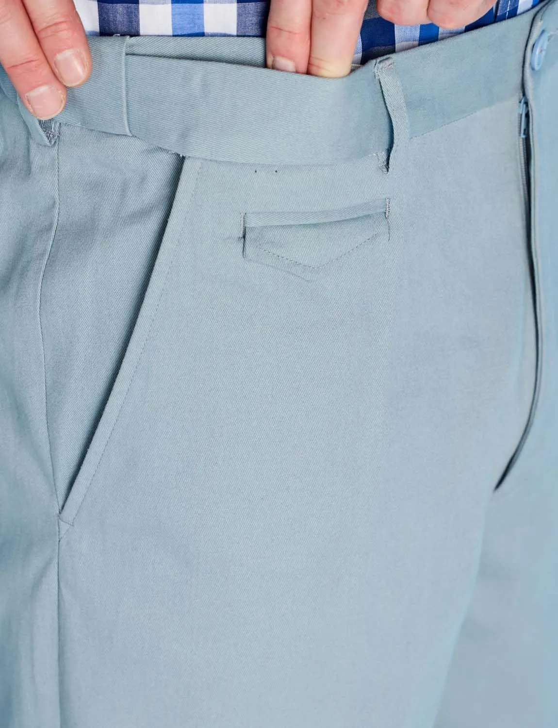 Pegasus Men's Cotton Chino Pants with Stretch Waistband Versatile, Comfortable & Stylish Smart Casual Pants