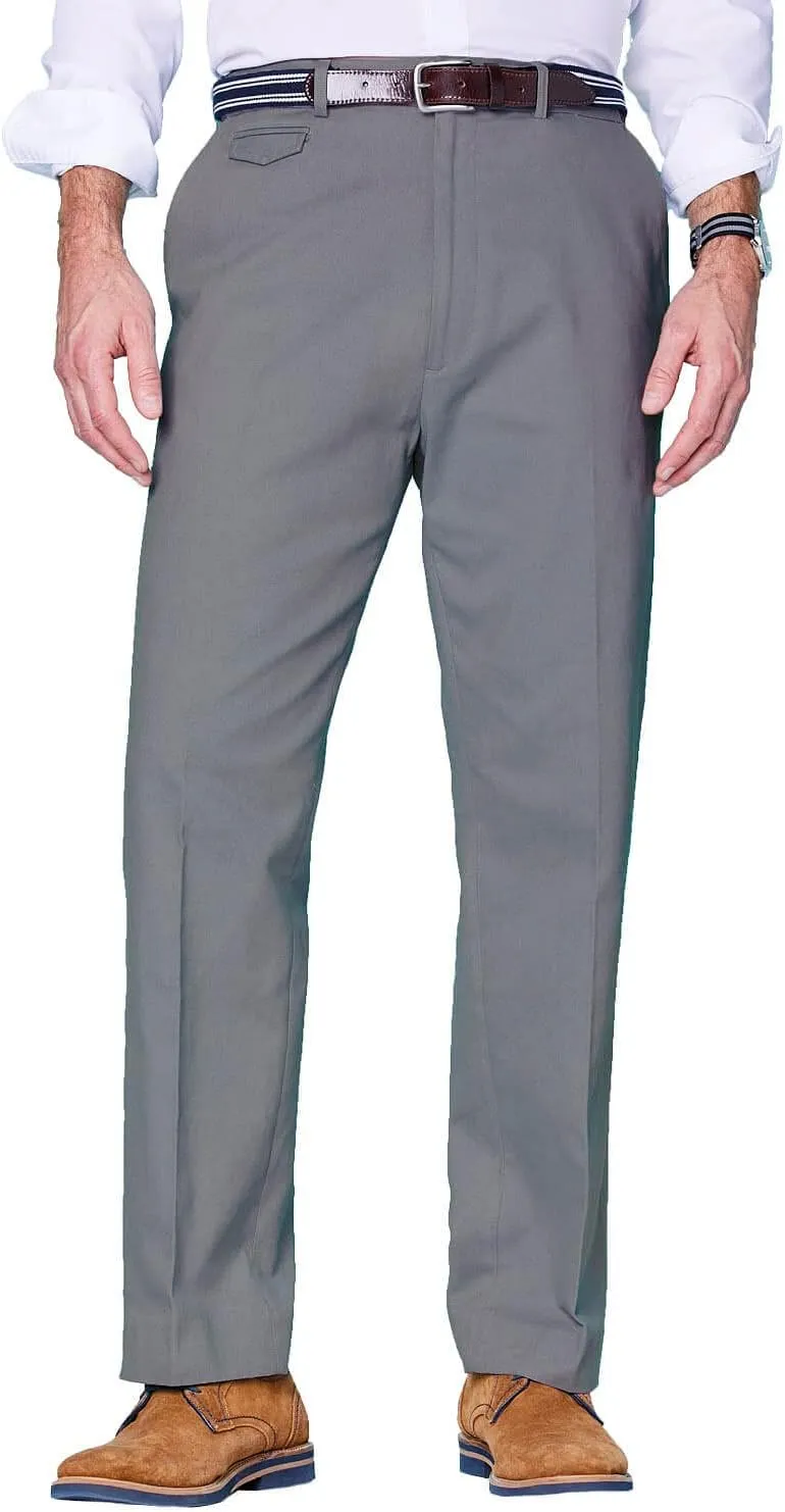 Pegasus Men's Cotton Chino Pants with Stretch Waistband Versatile, Comfortable & Stylish Smart Casual Pants