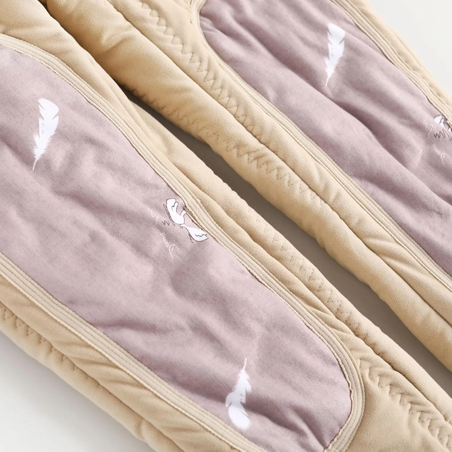 Plus Size Thermal Leggings Women High Waisted Tummy Control Tights Knee Pads Thick Warm Stretchy Fleece Lined Pants