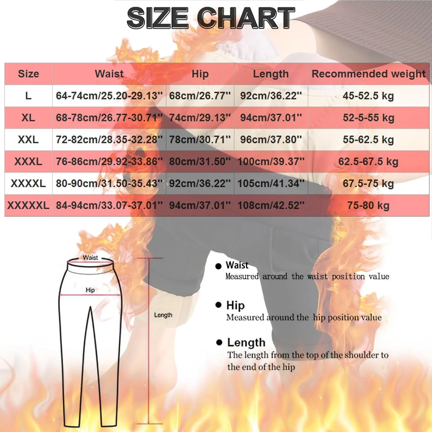 Plus Size Thermal Leggings Women High Waisted Tummy Control Tights Knee Pads Thick Warm Stretchy Fleece Lined Pants