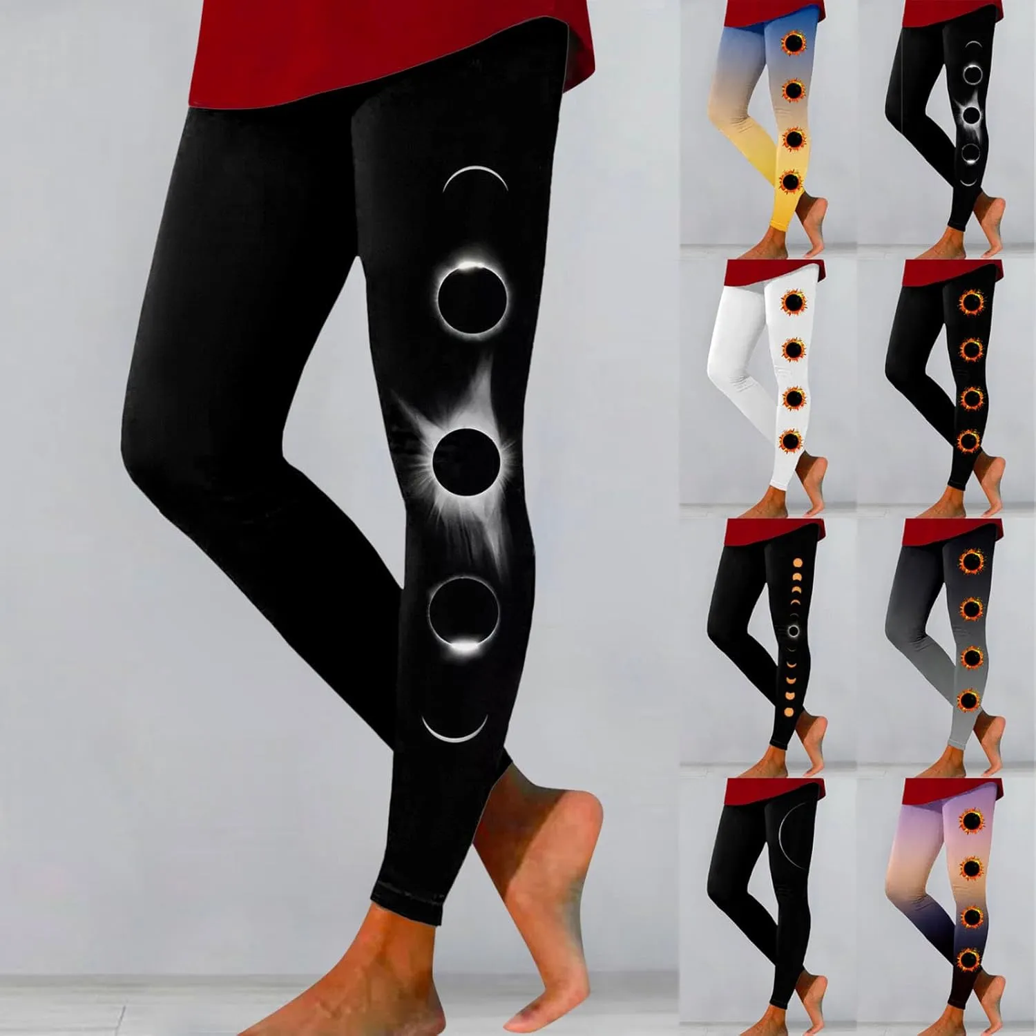 sdbrld Mardi Gras Leggings for Women,Women's Mardi Gras Printed Leggings High Waist Stretch Yoga Pants Holiday Party Trousers