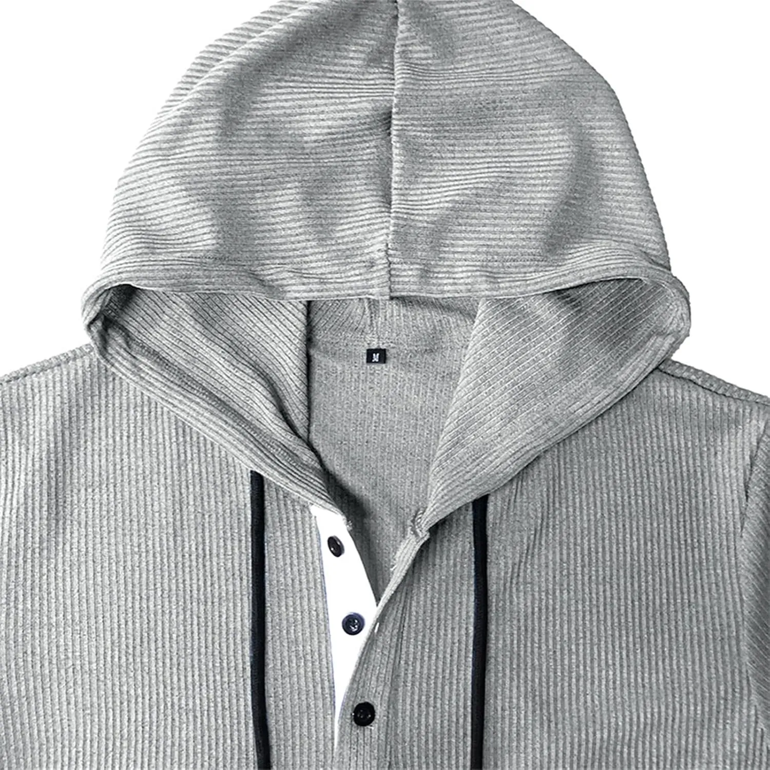 Short Sleeve Hoodies for Men Summer Knit Button Shirts Hooded Quick Dry Breathable T-Shirt Pullover Tops Workout Tees