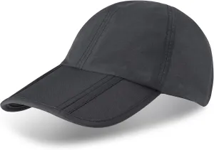 Sumolux Men Women Outdoor Rain Sun Waterproof Quick-Drying Long Brim Collapsible Portable Hat