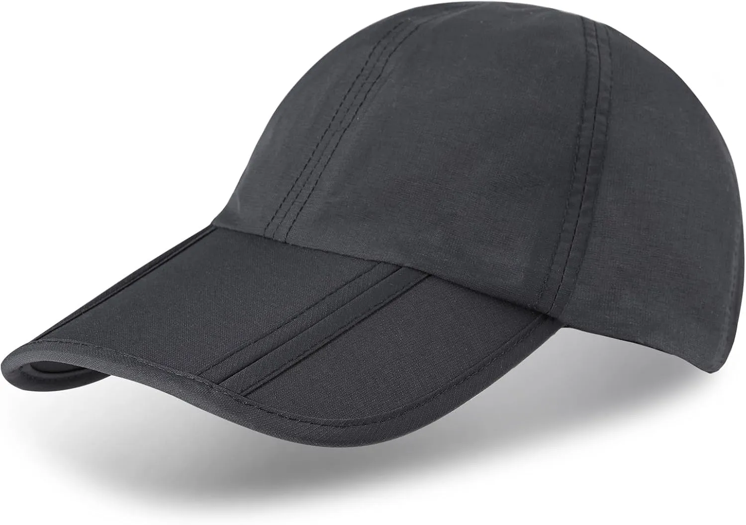 Sumolux Men Women Outdoor Rain Sun Waterproof Quick-Drying Long Brim Collapsible Portable Hat