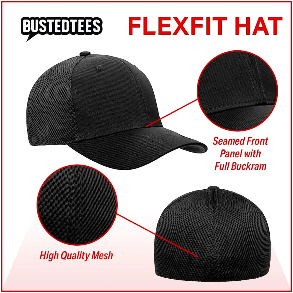 Tatooine National Park Patch Hat Fitted Flexfit Hats - Baseball Cap for Mens & Womens Ultrafibre Mesh for Casual Wear