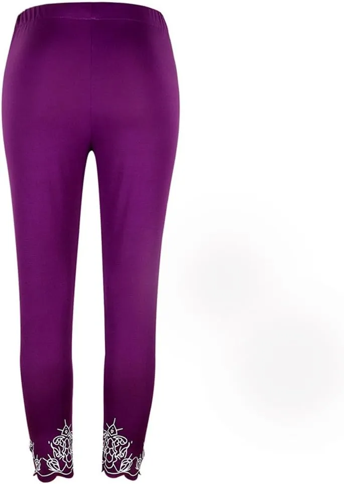 Tummy Leggings Sport Elastic Fitness Women Running Waist Yoga Pants Workout Pants Knee High Leggings for Women Yoga